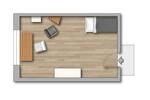 Etagenwohnung Greifswald Groß Schönwalde - 1 Zimmer, 20 m&sup2;, 174&euro; | Angebot:26265849
